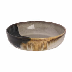 Palmer Aquarel 22 cm Diep Bord Blauw Beige Stoneware