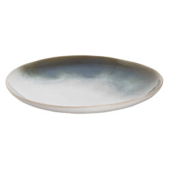 Palmer Nordic 28,5 cm Bord Wit  Groen Stoneware