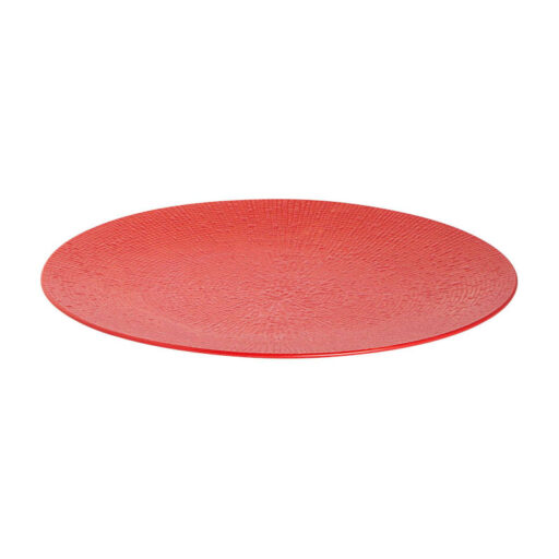 Palmer Cubical Bord 27 cm Rood Stoneware