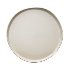 Degrenne Brume Sand 26 cm Volvlak Bord Stoneware