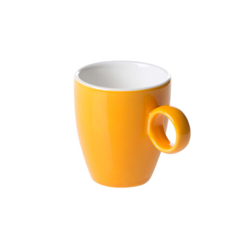 Maastricht Porselein Bart Colour Cafe 6,5 cl Espressokop 925 Oranje