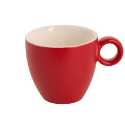 Maastricht Porselein Bart Colour Cafe 17 cl Koffiekop 928 Mat Rood