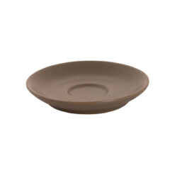 Maastricht Porselein Bart Colour Cafe 13,5 cm Koffieschotel 920 Mat Bruin