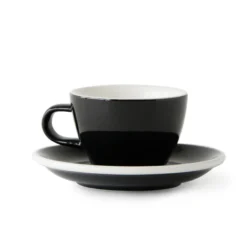 ACME Classic Small Flat White Kop en Schotel 15 cl Penguin