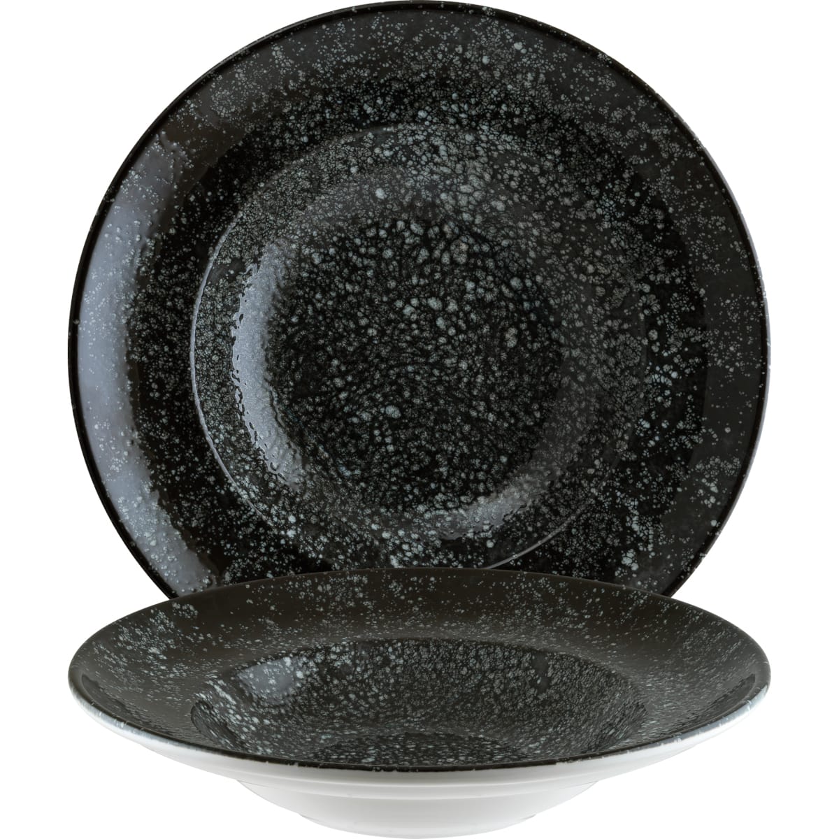 Bonna Cosmos Black Gourmet Pastabord 27 cm