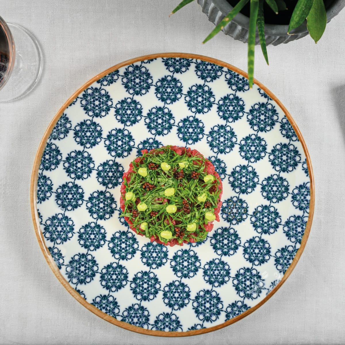 Bonna Lotus Gourmet Coupebord 27 cm - Afbeelding 4