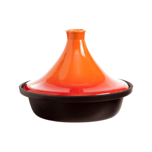 C&T Tajine Ø25 cm x H18 cm Zwart Oranje