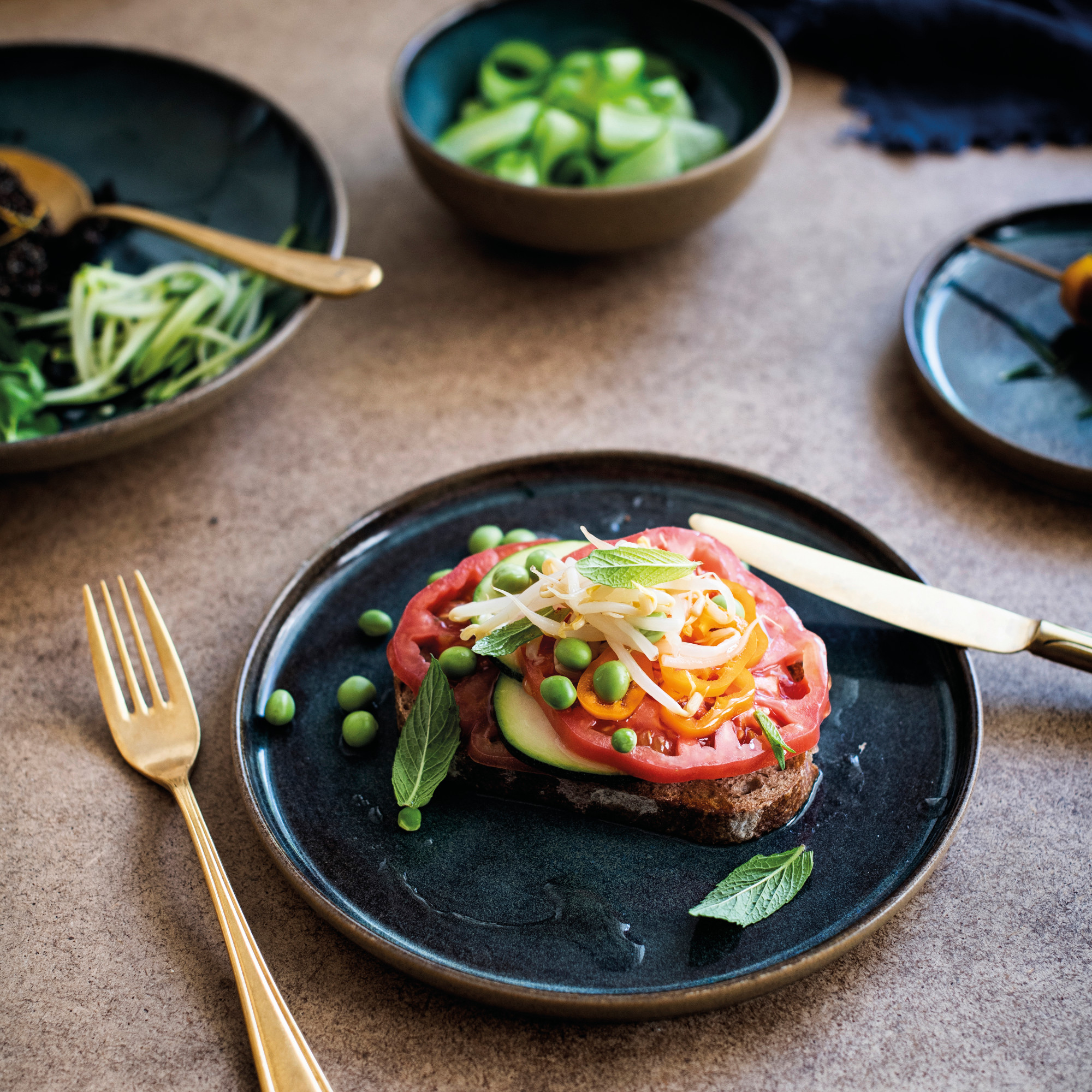 Bonna Sphere Ocean Hygge Plat Bord 22 cm - Afbeelding 4