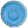 churchill-stonecast-Cornflower-Blue-32-4-cm-coupebord-SCFSEV121