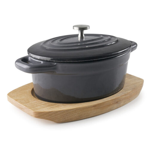 lacor-mini-casserole-ovaal-magma-grijs-25847