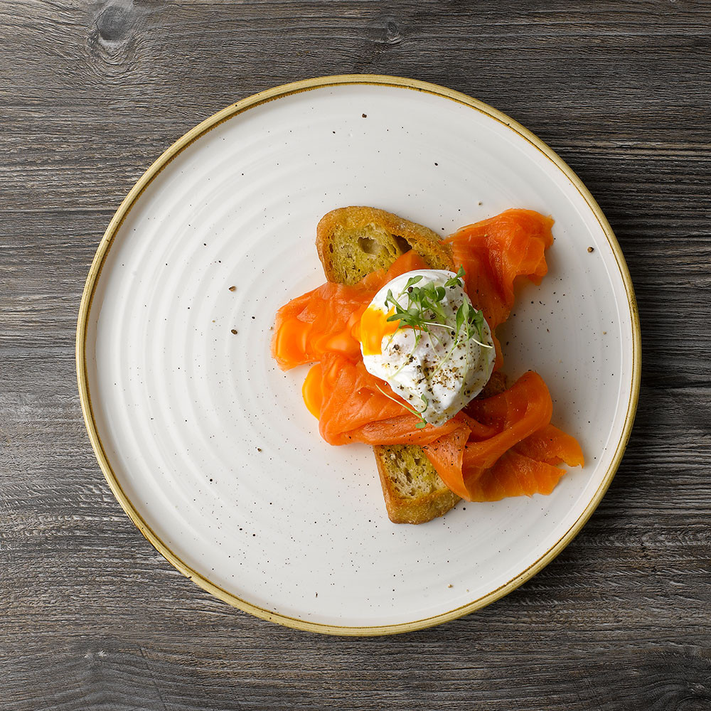 Churchill Stonecast Volvlak Bord 21 cm Barley White - Afbeelding 2