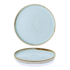 Churchill Stonecast Volvlak Bord 21 cm Duck Egg Blue