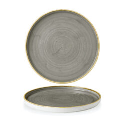 Churchill Stonecast Volvlak Bord 21 cm Peppercorn Grey