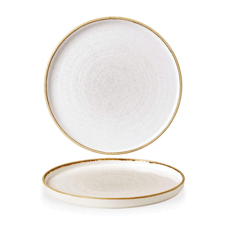 Churchill Stonecast Volvlak Bord 21 cm Barley White