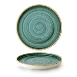 Churchill Stonecast Volvlak Bord 21 cm Samphire Green