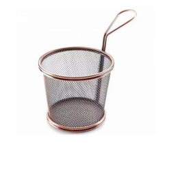 serv-frietmandje-copperlook-d120xh100mm