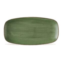 Churchill Stonecast Rechthoekig Bord 29,8 x 15,3 cm Sorrel Green