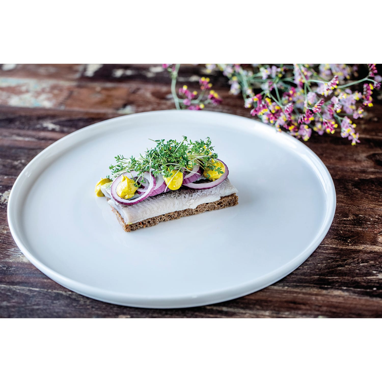 Bonna Cream Hygge Volvlakbord 28 cm - Afbeelding 4