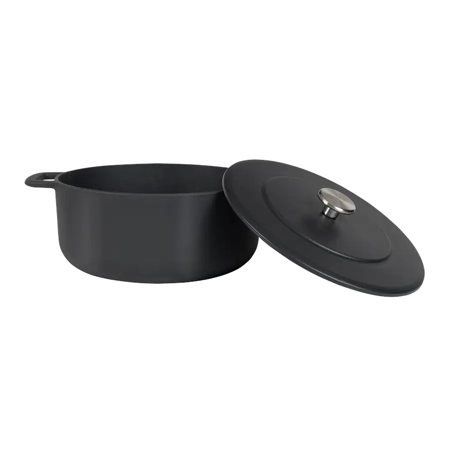 Combekk Sous-Chef Dutch Oven Braadpan Ø28 cm Zwart - Afbeelding 6