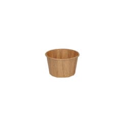 ServM Souffle Saus Cup 3,0 cl Rond Ø4,2 cm Kraft Bruin Doos 200 Stuks